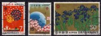 Japon 1970 N°Y.T. ;  972 à 974 Obl. - Usados