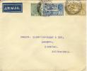 Luftpost Brief  Karachi - Langnau       1933 - 1911-35  George V