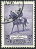 Australia #54 Used 2sh Geo V 25th Anniversary From 1935 - Used Stamps