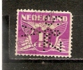 Nederland 1924-41  1.1/2c  (o)  Mi.173 (perfin S & Z-A) - Gebruikt