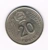 HONGARIJE  20 FORINT  1985 - Hongrie