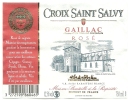 étiquette,Gaillac Rosé, Croix Saint Salvy, Vignerons De Rabastens Tarn - Gaillac