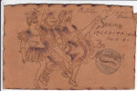 USA, 1905, Tekening Op Leer, Met Taks (4602) - Karnaval