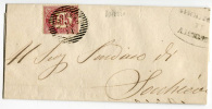 LETTERA ANNULLO LOMBARDO VENETO STORIA POSTALE PARTENZA AMPEZZO BELLUNO - Lombardo-Venetien