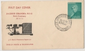 MICROWAVE APPARATUS - J.C. BOSE INDIA 1958 FDC - Electricity