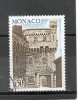 MONACO La Tour De L'Horloge50c Bleu Brun 1974 N°987 - Oblitérés