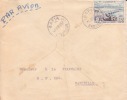 BAFIA CAMEROUN 1957 AFRIQUE ANCIENNE COLONIE FRANÇAISE LETTRE PAR AVION DESTINATION LA FRANCE A MARSEILLE MARCOPHILIE - Briefe U. Dokumente