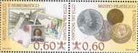 VATICANO – VATICAN CITY - VATICAN - 2007 - MUSEO FILATELICO E NUMISMATICO - 2 Francobolli ** MNH - Unused Stamps
