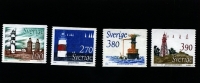 SWEDEN/SVERIGE - 1989  LIGHTHOUSES  SET  MINT NH - Unused Stamps