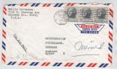 USA Air Mail Cover Sent To Denmark Chicago 28-9-1966 - 3c. 1961-... Storia Postale