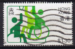 Hong Kong 1982 Mi. 406    1.30 $ South-East And Pacific Games For Handicapped Basketball - Oblitérés