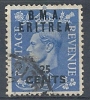 1948-49 OCC. INGLESE ERITREA BMA USATO 25 C - RR9019-5 - Eritrea