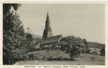 CUMBRIA - AMBLESIDE - ST MARY´S CHURCH FROM ROTHAY PARK RP  Cu214 - Ambleside