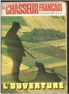 LE CHASSEUR FRANÇAIS  N° 979 Septembre 1978 L'ouverture - Chasse/Pêche