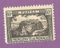 MONACO TIMBRE N° 59 NEUF AVEC CHARNIERE LE ROCHER - Ungebraucht