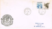 Carta ALBERTA (Canada) Edmonton Exhibition Post Office 1954 - Storia Postale