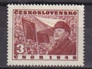 L3016 - TCHECOSLOVAQUIE Yv N°488 * - Ungebraucht