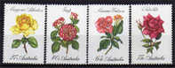 Australie. Serie Roses 1982    4 T-p Neufs **. Yv.# 772/75 .  PRIX REDUIT! - Mint Stamps