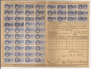 N729 - Carte COMPLETE QUITTANCE ASSURANCES SOCIALES - WOLXHEIM - 20 Pfennig - - Autres & Non Classés