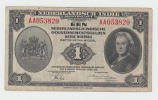 NETHERLANDS INDIES 1 GULDEN 1943 VF+ CRISP Banknote P 111 - Indie Olandesi