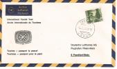 FFC  International Tourist Year   Luftpost   1967 - FDC