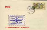 Sobre PRAHA 1971, Aerofilatelia, Checoslovaquia, Aviones, Avion - Storia Postale