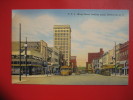 South Carolina > Greenville -- Main Street With Walgreen Store   Linen   === Ref 268 - Greenville