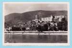 LA VOULTE - L´Eglise - Le Château Et Le Rhône - CPSM Années 50 - La Voulte-sur-Rhône