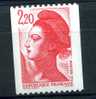 France  -  Roulettes  :  Yv  2379b  **          Avec Gros Numéro Rouge - Coil Stamps