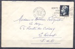 MONTE CARLO    Le 20 8 1954  Pte De MONACO     Courrier   Pour  LE VESINET  S Et O - Marcophilie