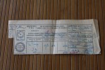 1945 CONGE TITRE DE TRANSPORT D'ALCOOL VIN RAISIN FRUIT A CIDRE /POIRES HYDROMEL/2 FUTS 513L  >APT A VIENS 84 :HEURE - Andere & Zonder Classificatie