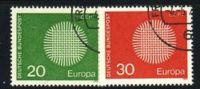 GERMANY 1970 EUROPA CEPT   USED - 1970