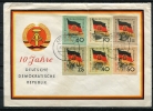 Germany 1959 Cover First Day Cancel 10 Years Anniv. - Briefe U. Dokumente