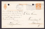 Denmark Postal Stationery Ganzsache Entier 10 Øre Waves Wellenlinien (111-H) KOLDING 1934 - Brieven En Documenten