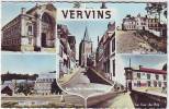 02. VERVINS. MULTIVUES. HOTEL DU CHEVAL NOIR.LA TOUR DU ROY.RUE DE LA LIBERTE...... - Vervins