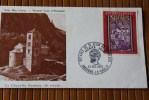 ANDORRE LA VIEILLE  FRANCAIS RETABLE DE ST JEAN DE CASELLES  1ER JOUR EMISSION  FDC FIRST DAY COVER 24-10-70 - Covers & Documents