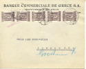 1939 Lettre De Greece Vers London. Cover - Brieven En Documenten