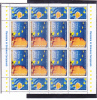 Romania In EU, 2007  Block Minisheet + Labels,** MNH Romania,price Face Value!. - Ganze Bögen