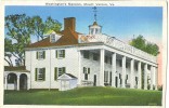 USA – United States – Washington's Mansion, Mount Vernon, VA, 1935 Used Postcard [P6330] - Other & Unclassified