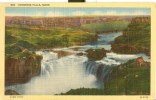 USA – United States – Shoshone Falls, Idaho, Unused Linen Postcard [P6364] - Andere & Zonder Classificatie