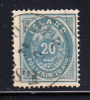 Iceland Scott #17 Or 17a Used 20a Blue/ultramarine - Used Stamps