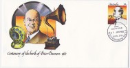 1982  Birth Centenary Of Peter Dawson, Singer FDI Cancel  Envelope 046 - Entiers Postaux