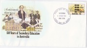 1982   Centenary Of Secondary Education In Australia  FDI Cancel  Envelope 047 - Entiers Postaux