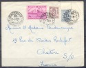 WATERLOO   Le 22 4 1951  Courrier Pour CHATOU  S Et O   France  Avec Affranchissement De 3 TIMBRES - Covers & Documents