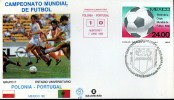 CALCIO FIFA WORLD CUP MEXICO 1986 FDC POLONIA PORTOGALL - 1986 – México