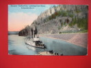 Steamer "Dallas City" Passing Cape Horn Columbia River  Ca 1910=   = ==ref 281 - Altri & Non Classificati