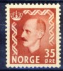 Norway 1956. King Haakon. Michel 398. MNH(**) - Unused Stamps