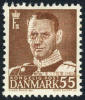 Denmark #325 Mint Hinged 55o From 1951 - Nuovi
