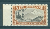 New Zealand: 1936/42   Mt Egmont      SG590b       3/-    [Perf: 12½]     MH - Ongebruikt