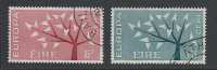 Ireland 1962  -  Europa Stamps  Y&T 155-56  Mi. 155-56  Used - Oblitérés